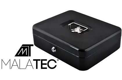 Veľká kovová pokladnička na peniaze