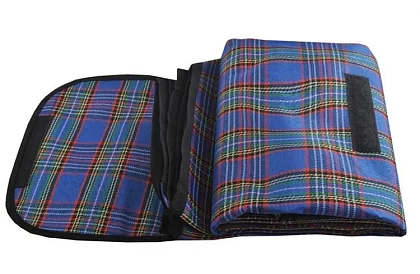 Vodotesná pikniková podložka - modrá