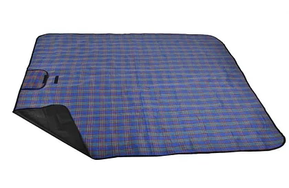 Vodotesná pikniková podložka - modrá