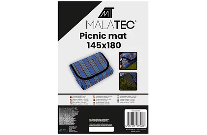 Vodotesná pikniková podložka - modrá