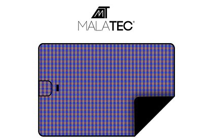 Vodotesná pikniková podložka - modrá