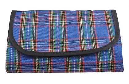 Vodotesná pikniková podložka - modrá