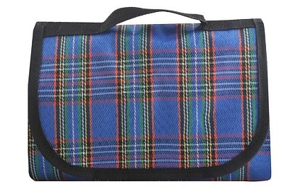 Vodotesná pikniková podložka - modrá