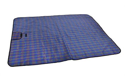 Vodotesná pikniková podložka - modrá