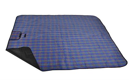 Vodotesná pikniková podložka - modrá