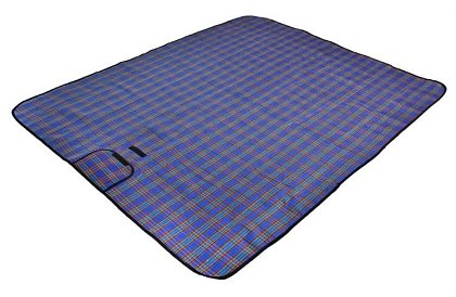 Vodotesná pikniková podložka - modrá