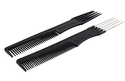 Profesionálne kadernícke hrebene - sada 10 kusov