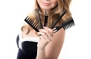 Profesionálne kadernícke hrebene - sada 10 kusov