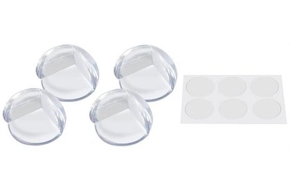 Samolepiace silikónové ochrany hrán – 4 ks