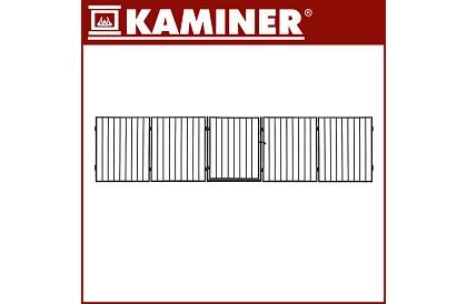 Krbová zábrana pred krbom