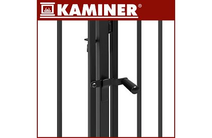 Krbová zábrana pred krbom