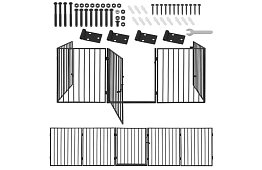 Krbová zábrana pred krbom
