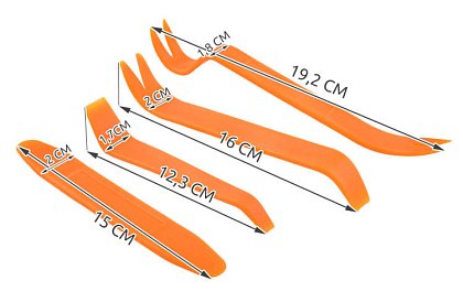 Sada sťahovákov nielen na čalúnenie - 4 ks