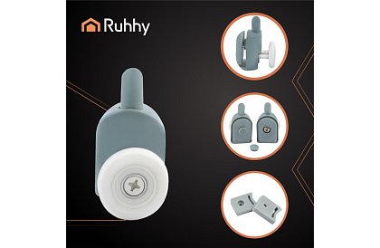 Kolieska pre posuvné sprchové dvere - 8 ks