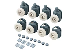 Kolieska pre posuvné sprchové dvere - 8 ks