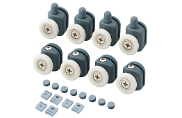 Kolieska pre posuvné sprchové dvere - 8 ks