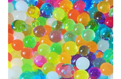 Hydratačné gélové korálky viacfarebné 20 x 5g