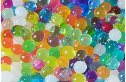 Hydratačné gélové korálky viacfarebné 20 x 5g