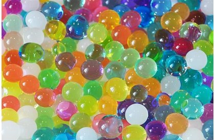 Hydratačné gélové korálky viacfarebné 20 x 5g