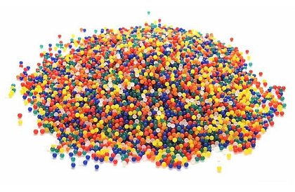 Hydratačné gélové korálky viacfarebné 20 x 5g