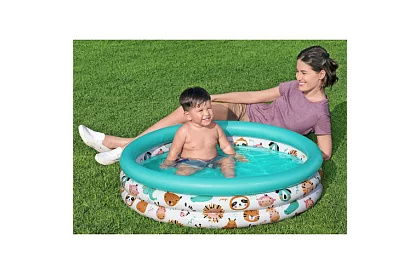 Farebný nafukovací bazénik pre deti 102×25 cm – Bestway 51008