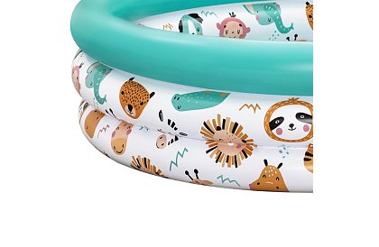 Farebný nafukovací bazénik pre deti 102×25 cm – Bestway 51008