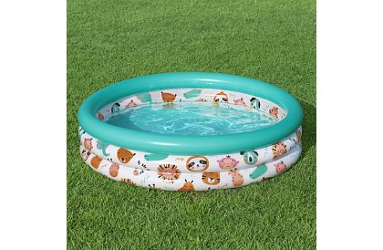 Farebný nafukovací bazénik pre deti 102×25 cm – Bestway 51008