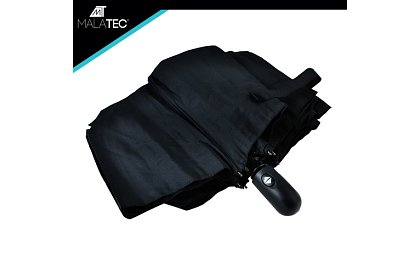 Veľký skladací vetruodolný dáždnik Malatec – rýchle otváranie