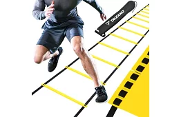 Cvičebný koordinačný rebrík – nastaviteľný, 12 priečok, s taškou