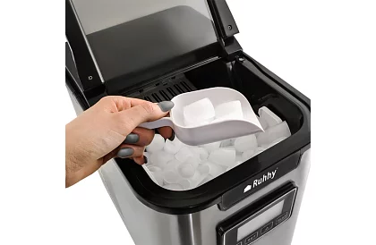 Výrobník ľadových kociek – 3 veľkosti s LCD displejom