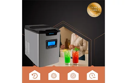 Výrobník ľadových kociek – 3 veľkosti s LCD displejom