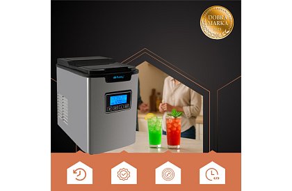 Výrobník ľadových kociek – 3 veľkosti s LCD displejom