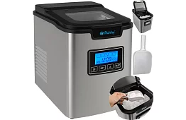 Výrobník ľadových kociek – 3 veľkosti s LCD displejom