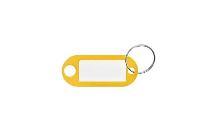 Kľúčenky pre jednoduchú identifikáciu – 100 ks, farebné