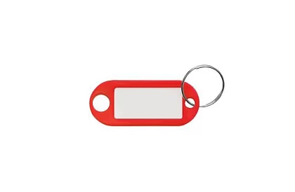 Kľúčenky pre jednoduchú identifikáciu – 100 ks, farebné