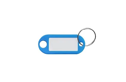 Kľúčenky pre jednoduchú identifikáciu – 100 ks, farebné