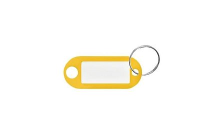 Kľúčenky pre jednoduchú identifikáciu – 100 ks, farebné