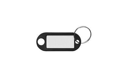 Kľúčenky pre jednoduchú identifikáciu – 100 ks, farebné