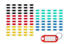 Kľúčenky pre jednoduchú identifikáciu – 100 ks, farebné