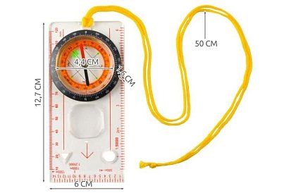 Mapový kompas K7953 – spoľahlivá orientácia v teréne