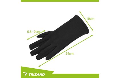 Dotykové rukavice - čierne