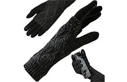 Dotykové rukavice - čierne
