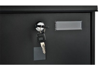 Dopisná schránka – čierna