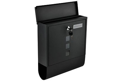 Dopisná schránka – čierna