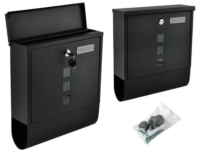 Dopisná schránka – čierna