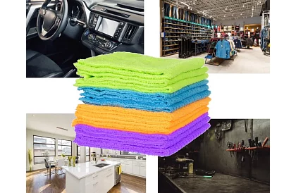 Utierky z mikrovlákna - sada 12 kusov.