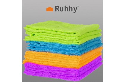 Utierky z mikrovlákna - sada 12 kusov.