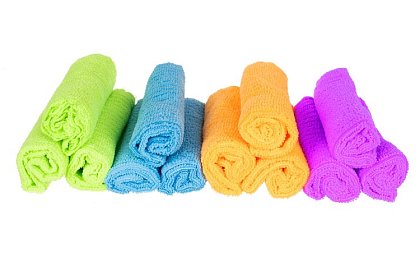 Utierky z mikrovlákna - sada 12 kusov.