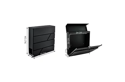 Poštová schránka – antracit