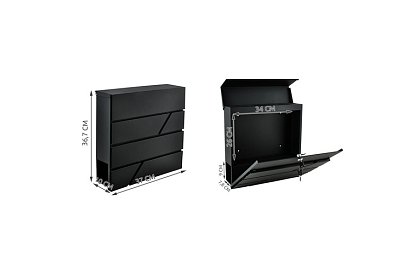 Poštová schránka – antracit